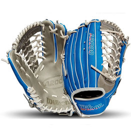 Wilson Wilson A2000 Love The Moment Series PF92  12.25" Baseball Outfield Glove Pedroia Fit  - Autism Speaks Blue/Grey