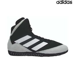 Adidas Adidas Mat Wizard 5 Wrestling Shoes Black/Grey/White