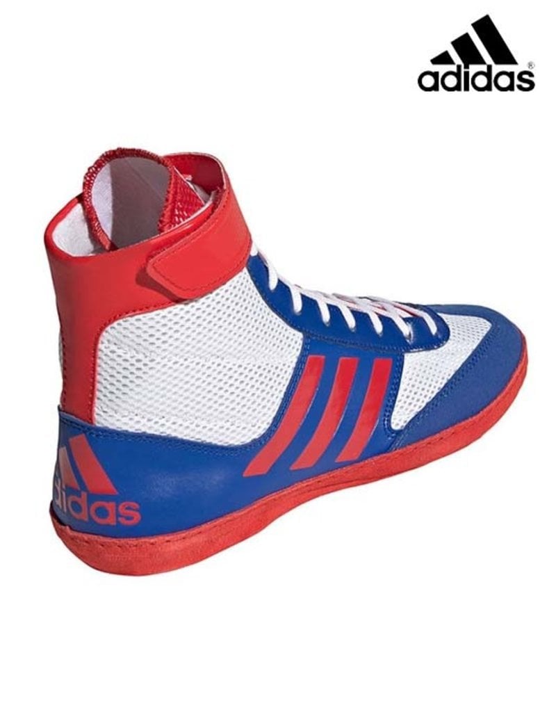 Adidas Adidas Combat Speed 5 Wrestling shoes White/Royal/Red
