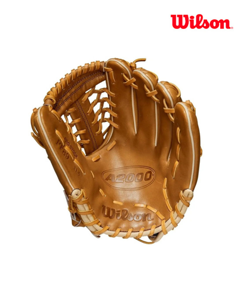 Wilson Wilson A2000 PF89  11.5"  Pedroia fit  Baseball Glove - Right Hand Throw  - Saddle Tan/Blonde