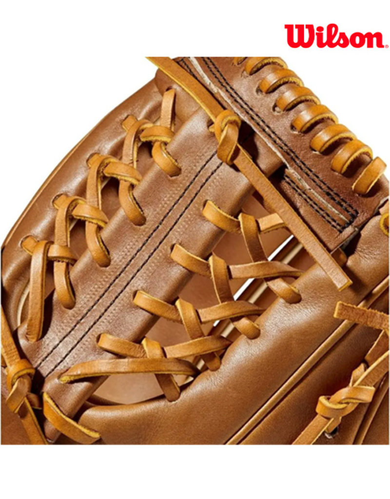 Wilson A2000 PF89 11.5 Pedroia fit Baseball Glove - Right Hand Throw -  Saddle Tan/Blonde - Temple's Sporting Goods