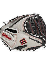 Wilson Wilson A500 32" youth Catcher's Mitt -Black/Grey/RED - Right Hand Throw