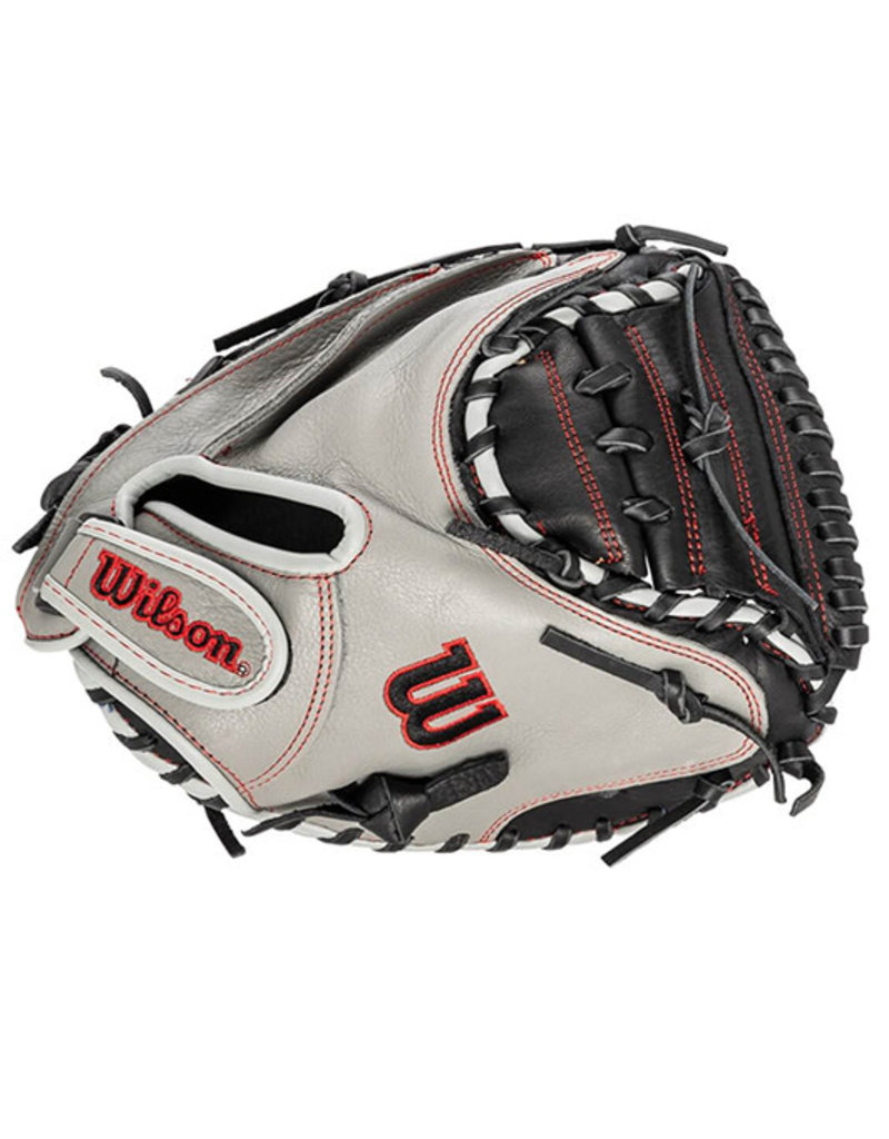 Wilson Wilson A500 32" youth Catcher's Mitt -Black/Grey/RED - Right Hand Throw