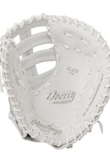 Rawlings Rawlings Liberty Advanced 13" Fastpitch Softball First base Mitt (glove)- Right Hand throw WHITE