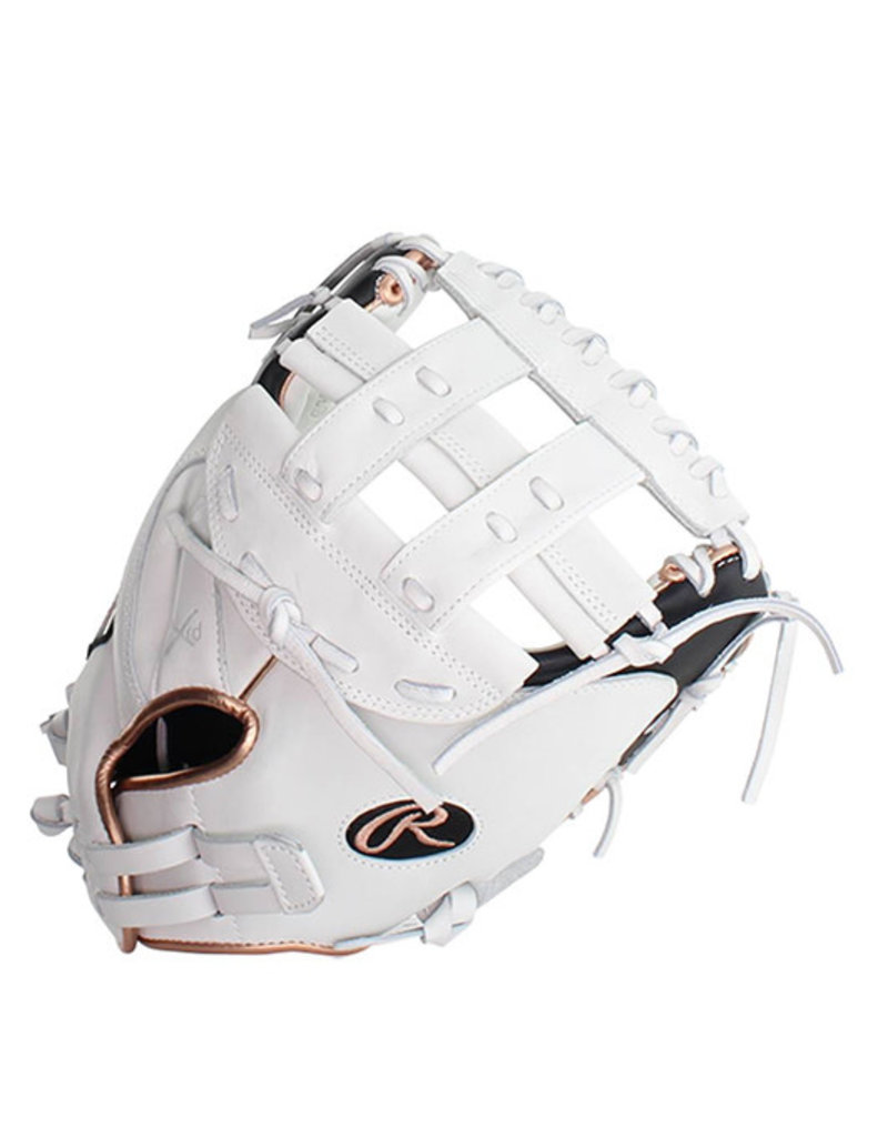 Rawlings Rawlings Liberty Advanced 33" Fastpitch Softball Catcher's Mitt (glove)- Right Hand throw WHITE