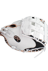 Rawlings Rawlings Liberty Advanced 33" Fastpitch Softball Catcher's Mitt (glove)- Right Hand throw WHITE