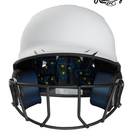 Rawlings Rawlings MACH ICE fastpitch softball batting helmet with mask
