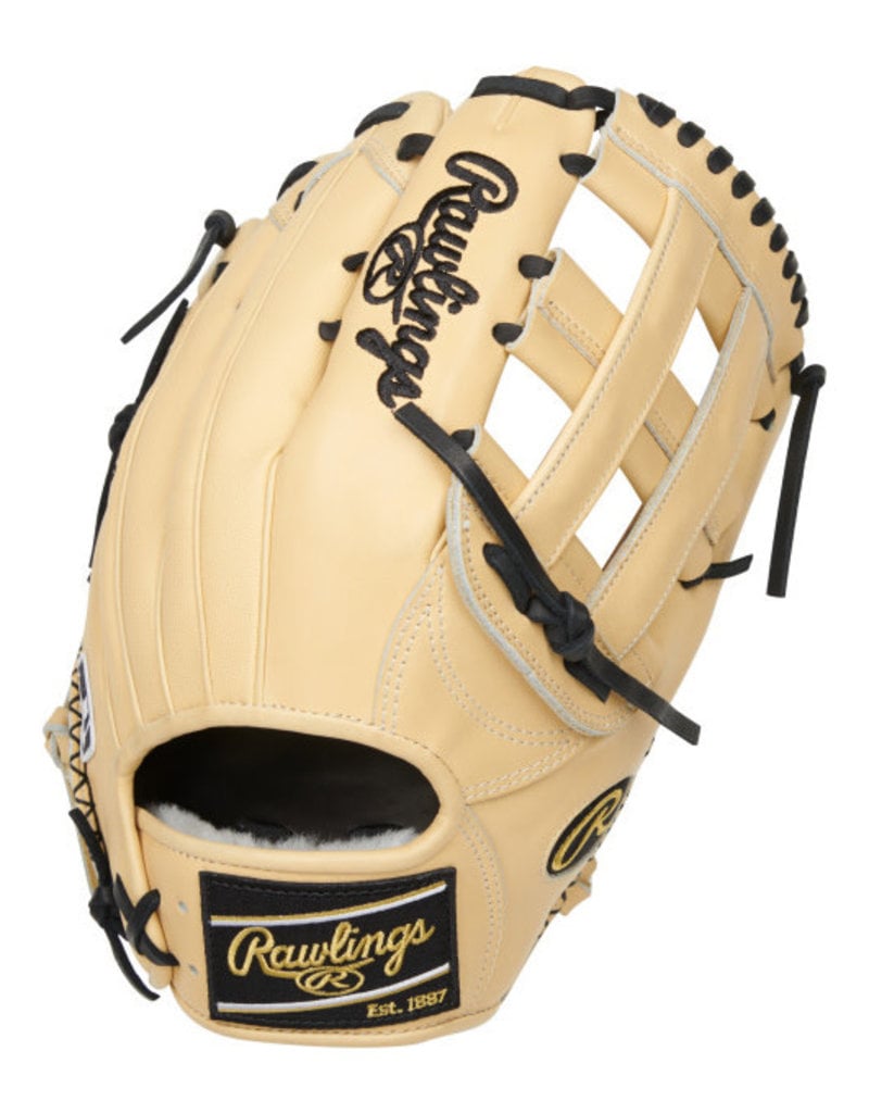 Rawlings Rawlings Pro Preferred 12.75" Outfield Glove  Left Hand Throw Blonde w/Black Lacing