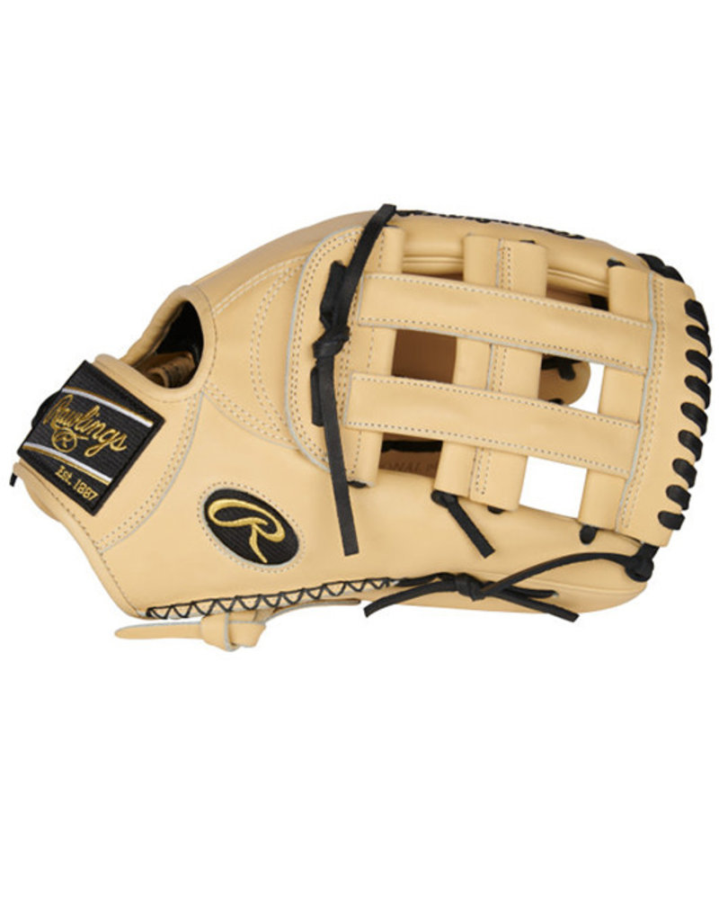 Rawlings Rawlings Pro Preferred 12.75" Outfield Glove  Left Hand Throw Blonde w/Black Lacing