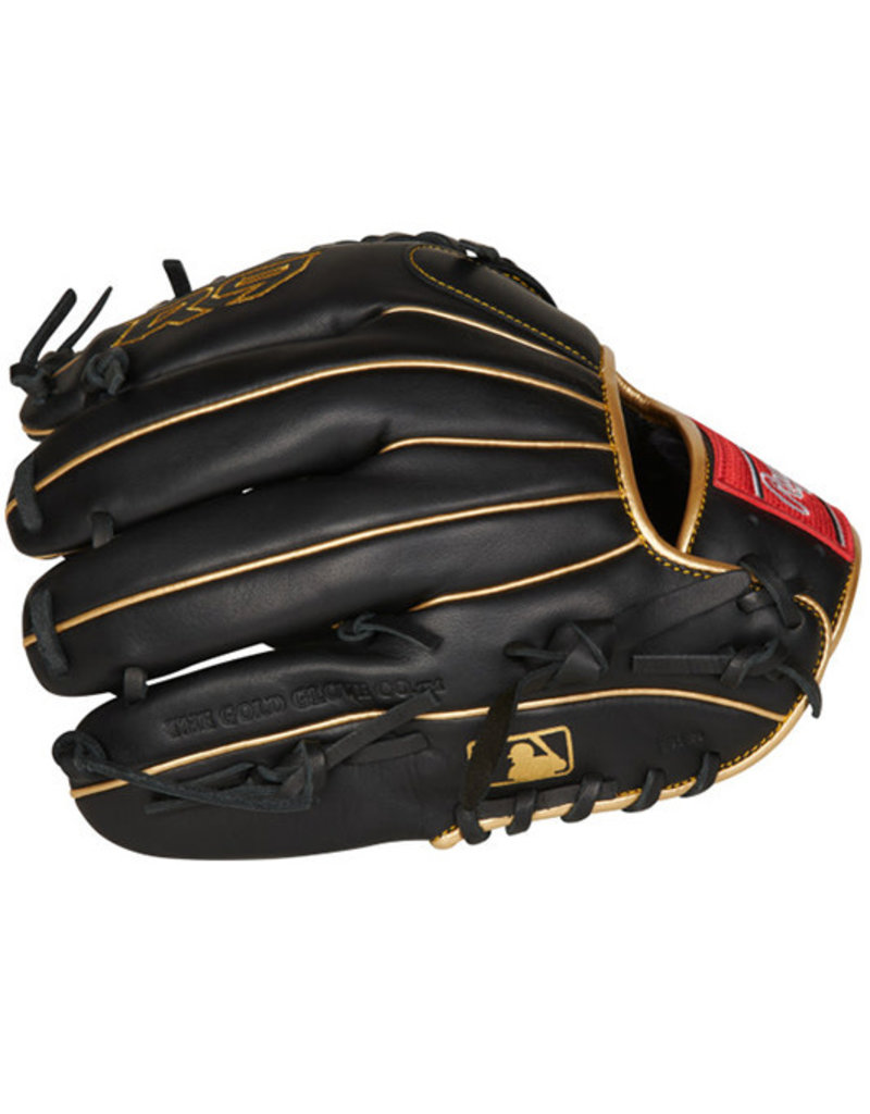 Rawlings Rawlings R9  11.75" Gamer Baseball  Glove  Right Hand Throw Black  w/Basket  web