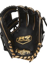 Rawlings Rawlings R9  11.50" Gamer Baseball  Glove  Right Hand Throw Black  w/Pro I   web