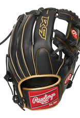 Rawlings Rawlings R9  11.50" Gamer Baseball  Glove  Right Hand Throw Black  w/Pro I   web