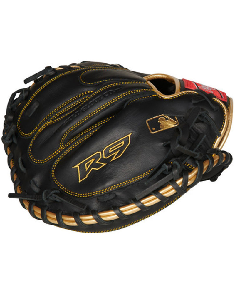 Rawlings Rawlings R9  32.50" Gamer Catcher's Mitt Baseball Glove  Right Hand Throw Black