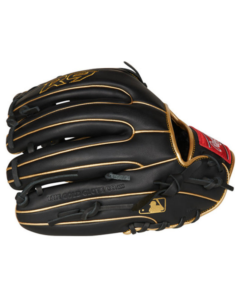 Rawlings Rawlings R9  11.75" Gamer Baseball  Glove  Right Hand Throw Black