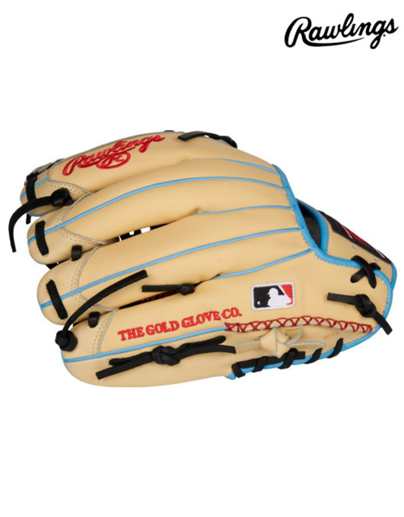 Rawlings Rawlings Pro Preferred 11.50" Infield/Pitcher baseball Glove  Left Hand Throw Blonde | Blue Welting | Black Lacing