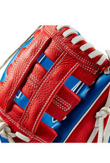 Wilson Wilson A1000 Pedroia Fit  Baseball Glove-red/white/Blue  Right hand throw