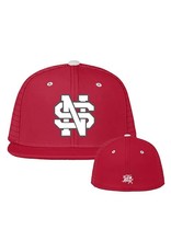 North Scott Baseball The Game Perforated GameChanger Cap-Red