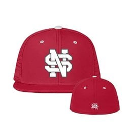 North Scott Baseball The Game Perforated GameChanger Cap-Red