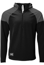 Rawlings Rawlings Colorsync Long Sleeve 1/2 zip hooded  Batting Practice Jacket