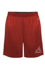 Adcraft QC Area Knights Ultimate Soft Lock Short Men/Youth with Pockets-Red
