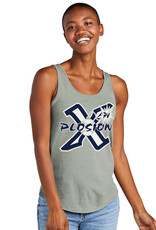 Adcraft PV X-Plosion Softball District Women's Relaxed Tri Blend Relaxed Tank-Heathered Grey