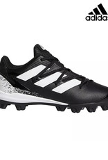 Adidas Adidas Youth  Afterburner 8 Baseball Cleats-Black/White