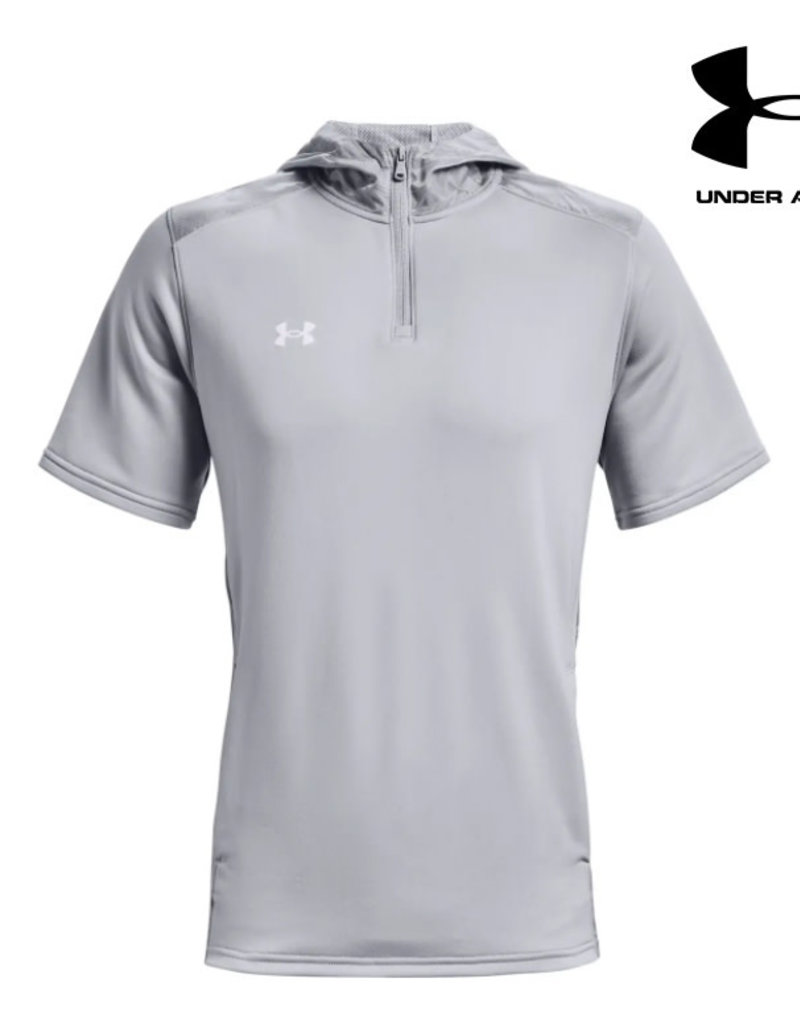 Under armour men's short sales sleeve hoodie