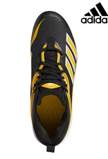 Adidas Adidas Men's Icon 6 Bounce Metal Baseball Cleats- Black/Athletic Gold