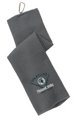 PV Trap Team Port Authority Waffle Microfiber Towel - Smoke Grey