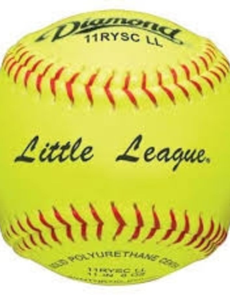 Diamond 11" Little League 47/375 Synthetic Fastpitch Softballs (dozen)