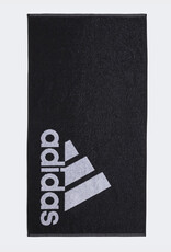 Adidas Adidas  quick-drying cotton towel (50 cm x 100 cm) Black/White