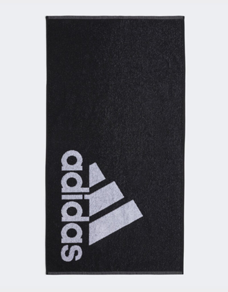 Adidas Adidas  quick-drying cotton towel (50 cm x 100 cm) Black/White