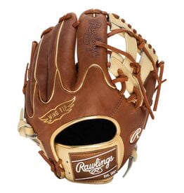 Rawlings Heart of the Hide 12.75 Baseball Glove LEFT Hand Throw  Brown/Columbia - Temple's Sporting Goods