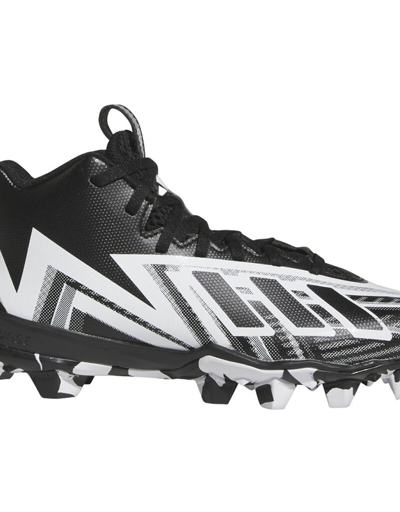 Adidas Adidas SPARK MID 23 Youth Molded Football Cleats/shoes White/Black