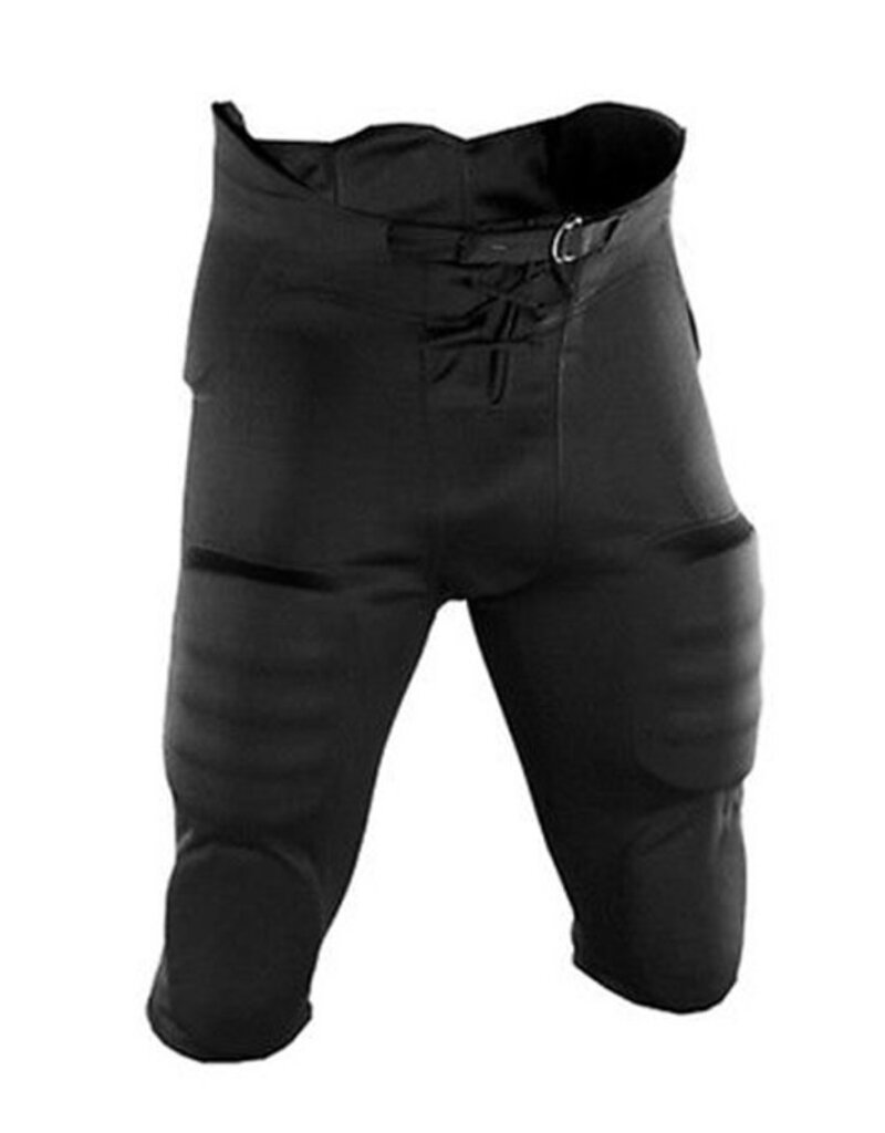 Schutt Adams Adult Integrated 7 Pad Football Pant- Black