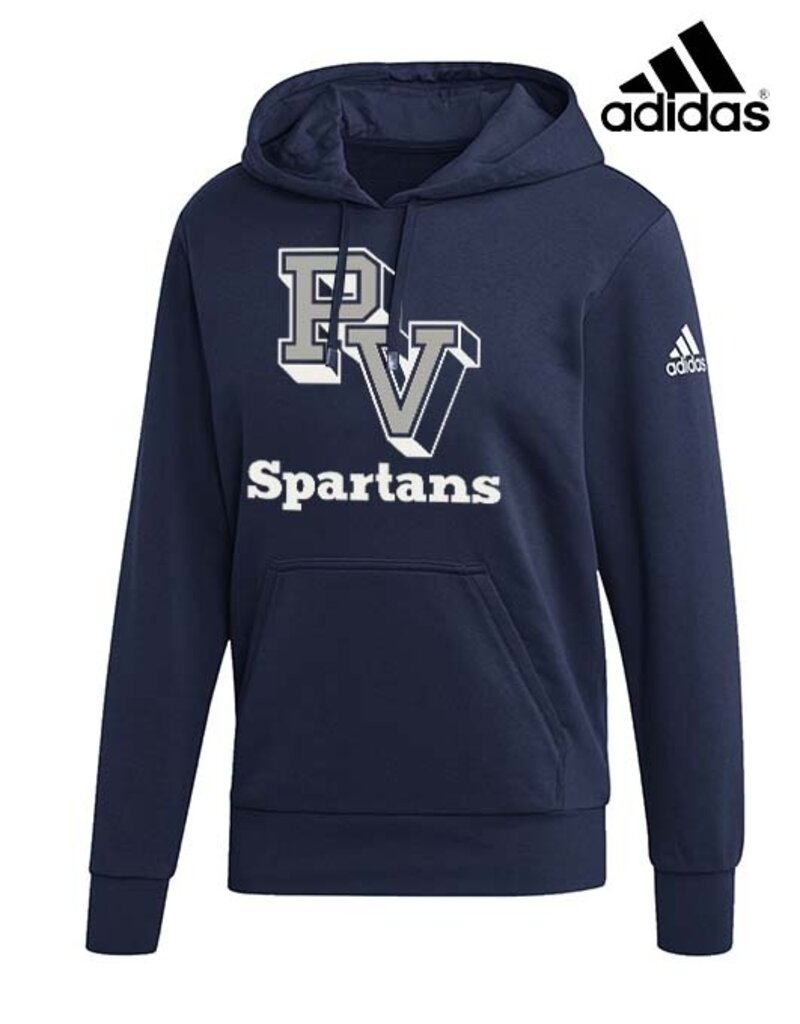 Adidas Pleasant Valley Spartans adidas Fleece Hoodie-Navy