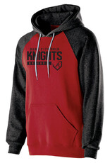 Adcraft QC Area Knights BB Holloway Banner Hoodie Unisex-Red/Black