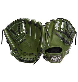 Rawlings Rawlings Heart of the Hide 11 3/4" Military Green Infielder's Baseball Glove  - Right Hand Throw