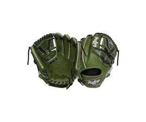 Rawlings Heart of the Hide 11 3 4 Military Green Infielder s Baseball Glove Right Hand Throw Temple s Sporting Goods