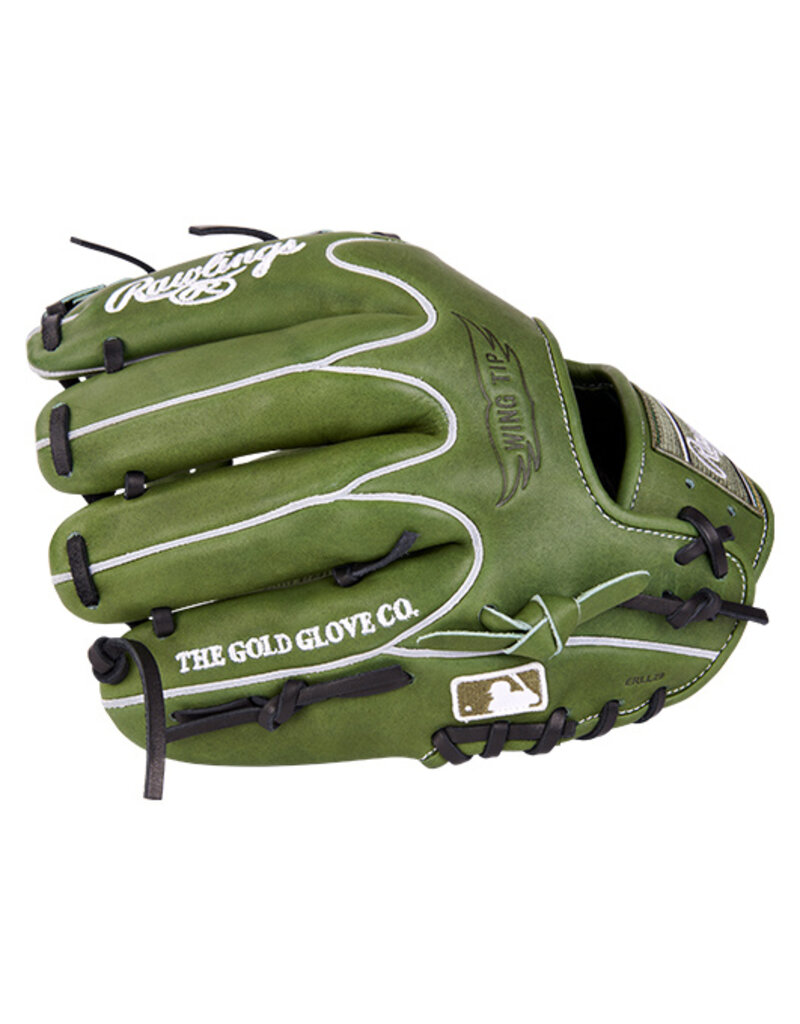 Rawlings Rawlings Heart of the Hide 11 1/2" Military Green Infielder's Baseball Glove  - Right Hand Throw