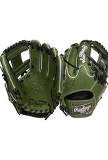 Rawlings Rawlings Heart of the Hide 11 1/2" Military Green Infielder's Baseball Glove  - Right Hand Throw