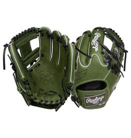 Rawlings Rawlings Heart of the Hide 11 1/2" Military Green Infielder's Baseball Glove  - Right Hand Throw