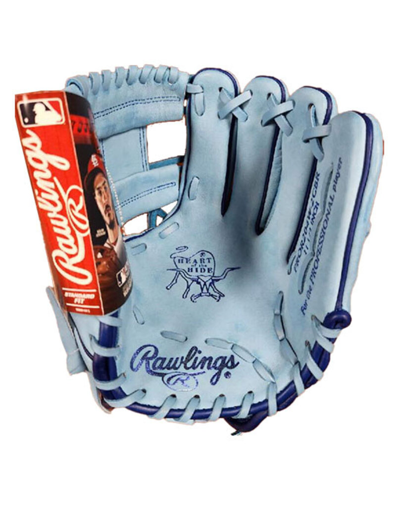 Rawlings Rawlings Heart of the Hide Pro I Web 11.5" Baseball Glove Right Hand Throw-Limited Exclusive  Columbia/Royal