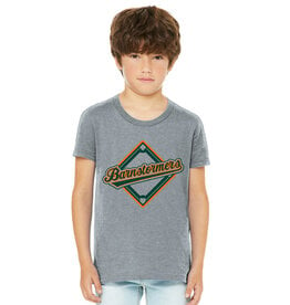 Adcraft Barnstormers Bella and Canvas YOUTH Short Sleeve Jersey Tee-Athletic Grey Heather