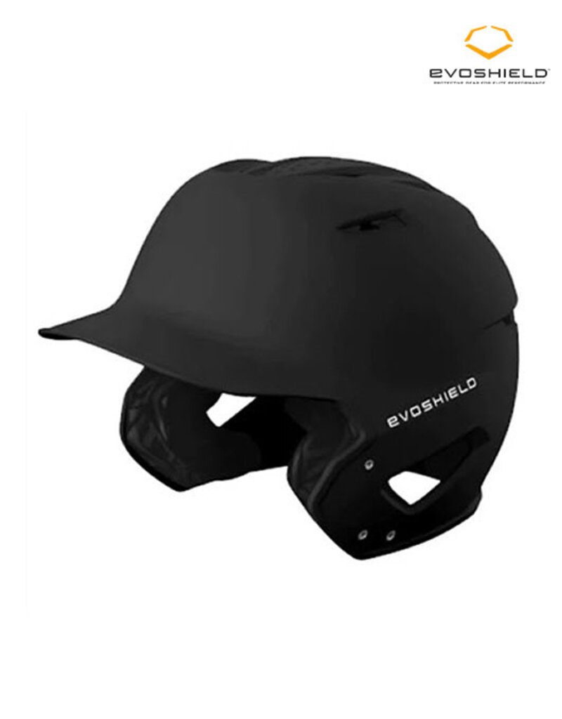 EvoShield Evoshield XVT 2.0 Matte Batting Helmet-Matte Black