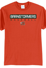 Barnstormers BASEBALL Unisex Short Sleeve Tee-Orange