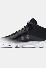 Under Armour Under Armour Boy's UA Spotlight Franchise 4  Wide Junior Rubber Molded Football Cleats Black