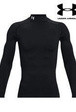 Under Armour Under Armour Men's ColdGear Compression Long Sleeve Mock - Black