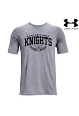 Under Armour Knights Baseball Under Armour Athletics soft cotton blend T-shirt-Steel Grey heather