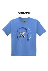 PV X Plosion Softball Youth Short Sleeve Tee-Carolina Blue